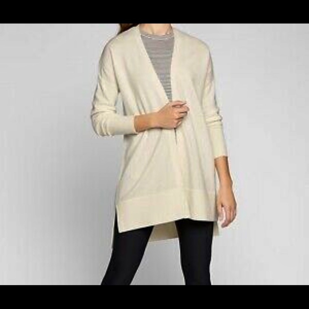Athleta Stargazer Cardigan LG Wool Cashmere NWOT